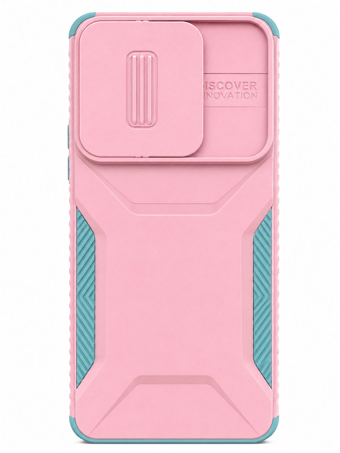 Amor Shockproof Camera Lens Protector Case for Moto G Play 2025 - Pink