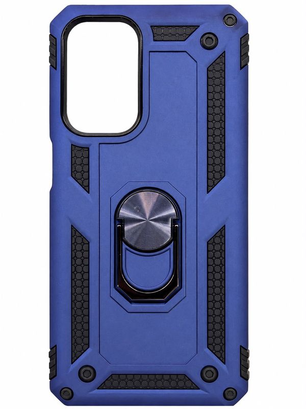 Army shield stand case Samsung A03s-Blue