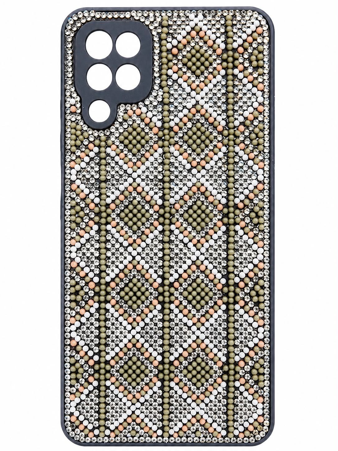 Swaro Star S7 Bling Case Samsung A12 - Gray
