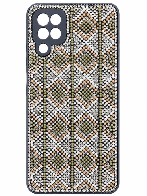Swaro Star S7 Bling Case Samsung A12 - Gray