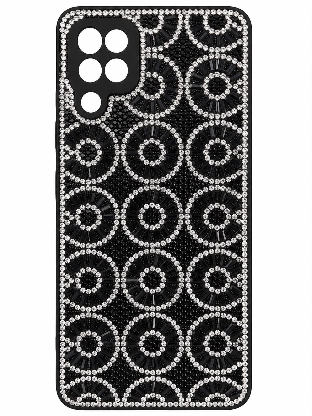 Swaro Star S2 Bling Case Samsung A12 -Black