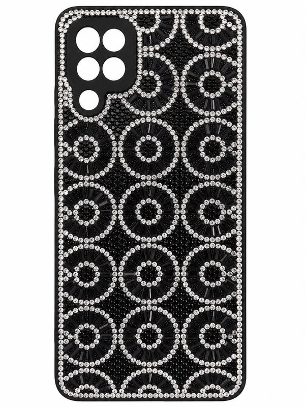 Swaro Star S2 Bling Case Samsung A12 -Black
