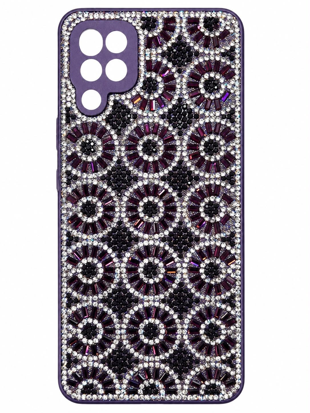 Swaro Star S2 Bling Case Samsung A12 -Purple