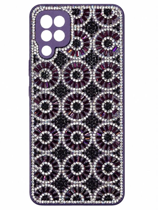 Swaro Star S2 Bling Case Samsung A12 -Purple