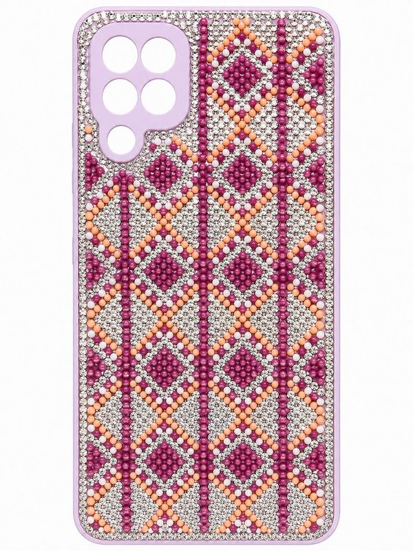 Swaro Star S7 Bling Case Samsung A12 - Light Pink
