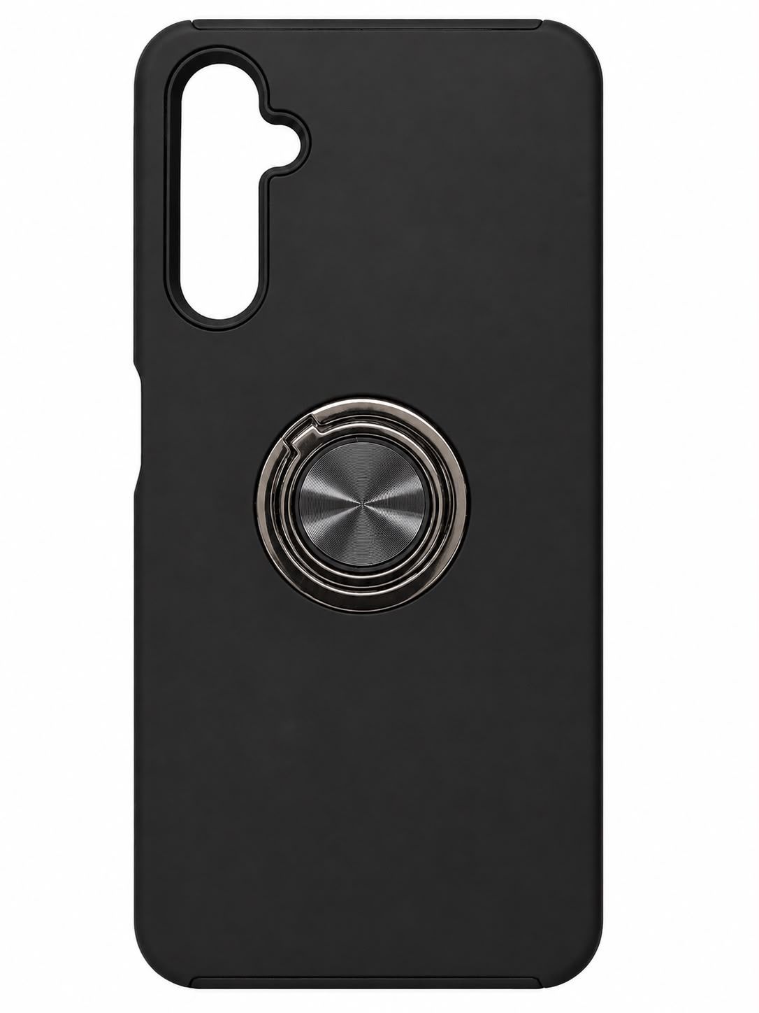 CHIEF Oil Painted Magnetic Ring Stand Hybrid Case Cover  Samsung A05S-Black
