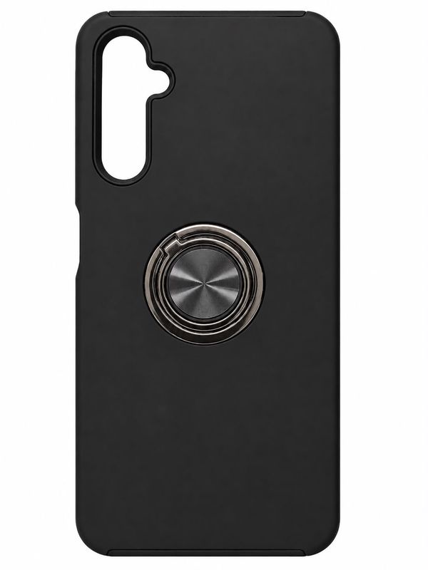 CHIEF Oil Painted Magnetic Ring Stand Hybrid Case Cover  Samsung A05S-Black
