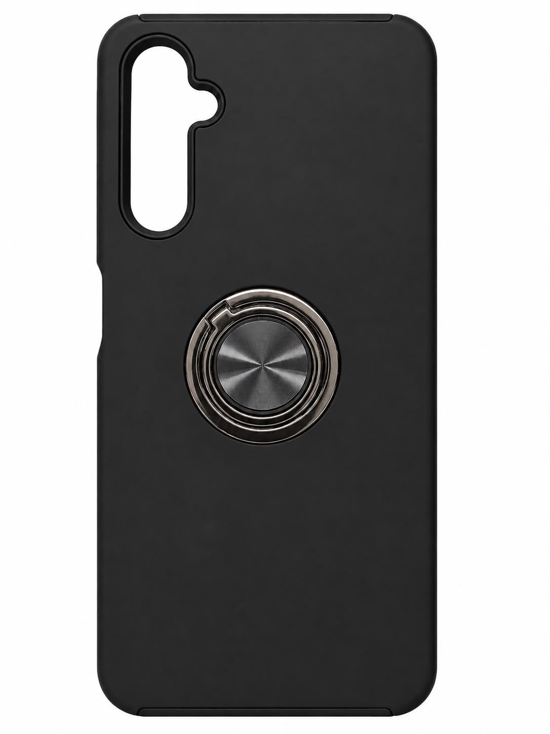 CHIEF Oil Painted Magnetic Ring Stand Hybrid Case Cover  Samsung A05S-Black