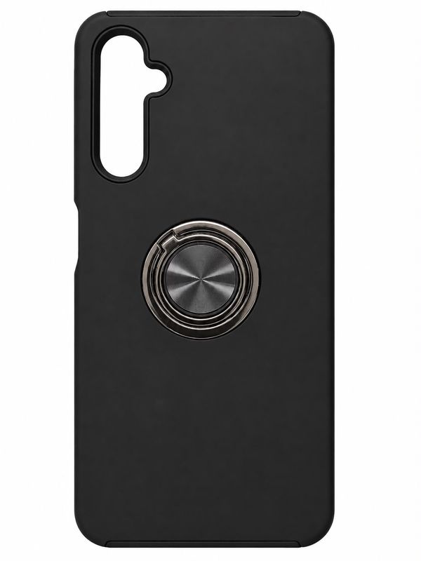 CHIEF Oil Painted Magnetic Ring Stand Hybrid Case Cover  Samsung A05S-Black