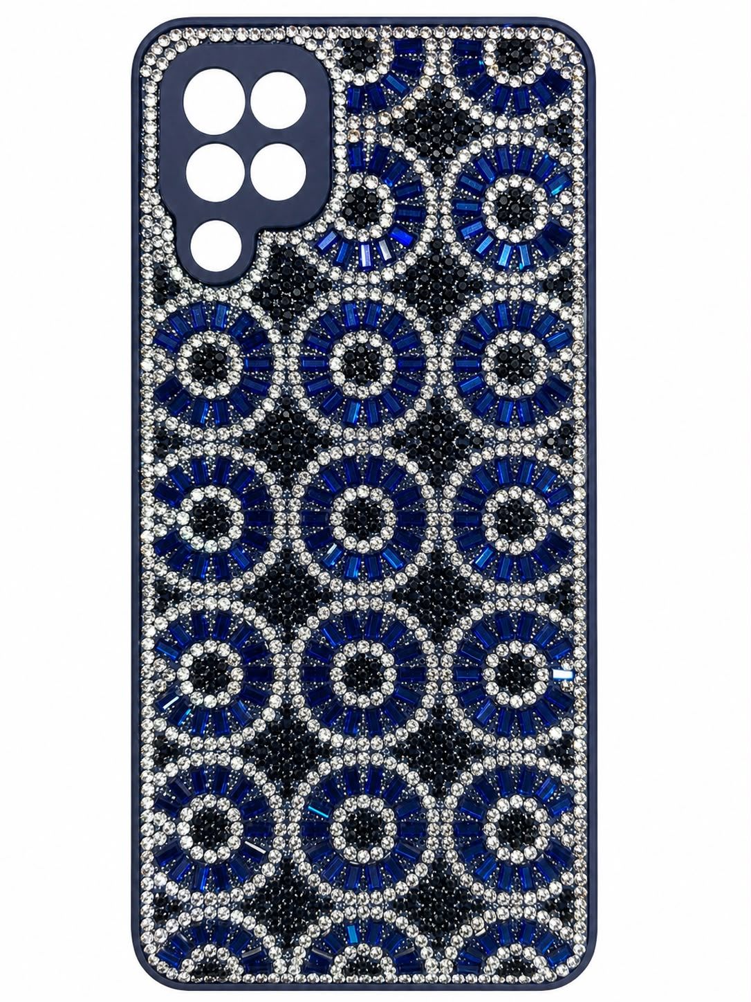 Swaro Star S2 Bling Case Samsung A12 -Blue