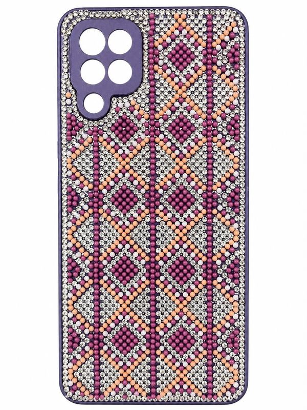 Swaro Star S7 Bling Case Samsung A12 -Purple