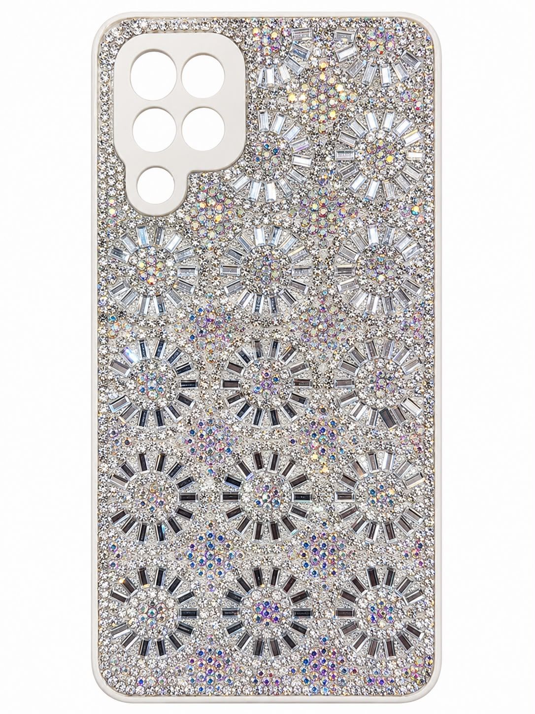 Swaro Star S2 Bling Case Samsung A12 -White