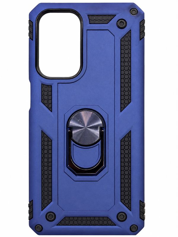 Army shield stand Samsung A05S-Blue