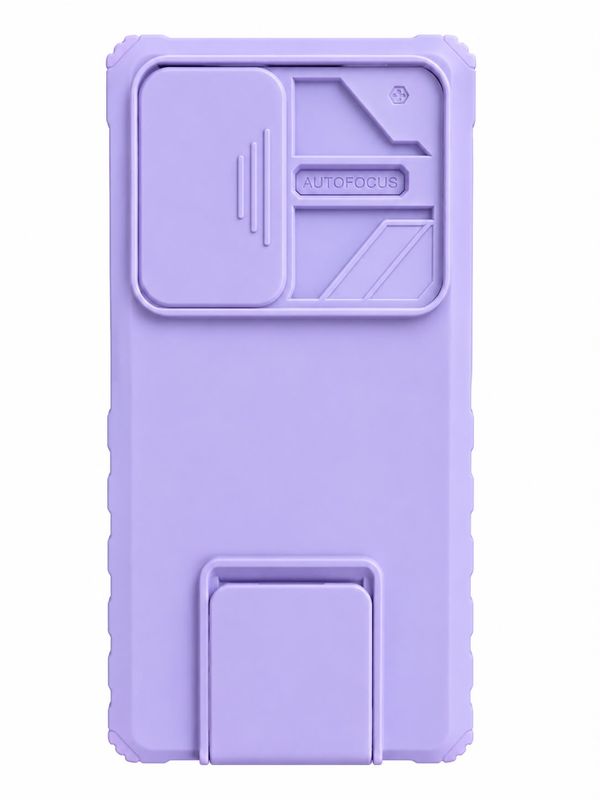 Slide Camera Kickstand Case for S24 Ultra - Purple