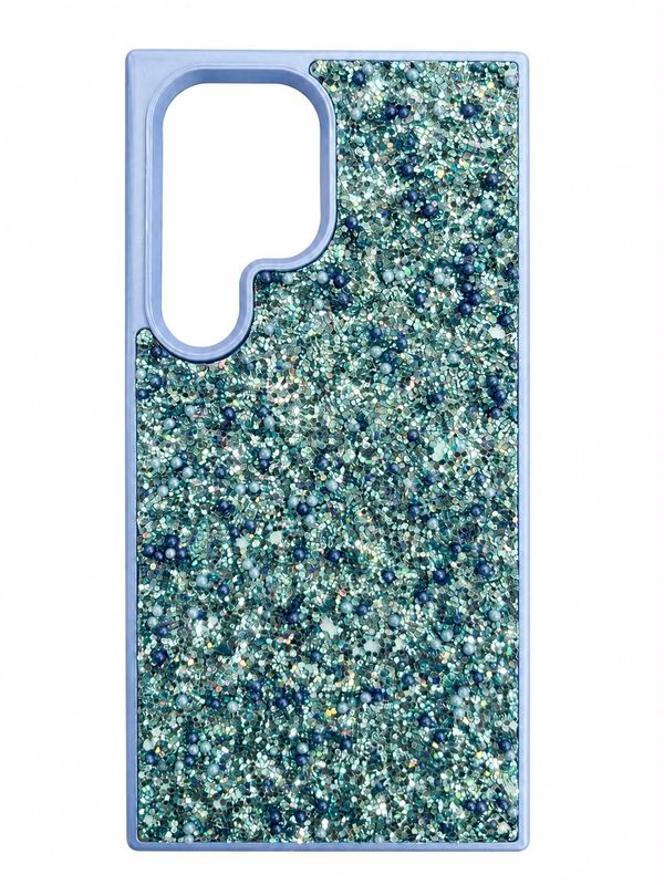 Mix Glitter Phone Case for S24 Ultra - Blue