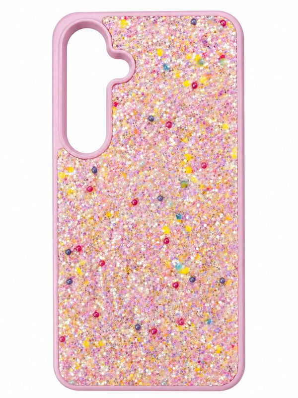 Mix Glitter Phone Case for S25 - Pink