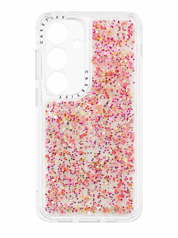 Drip Glue 3 in 1 phone case for S25 - Pink