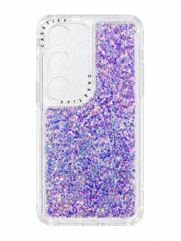 Drip Glue 3 in 1 phone case for S25 - Purple