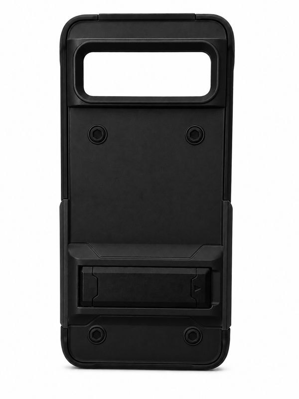 Rugged Kickstand Phone Case for Google Pixel 8 Pro- Black