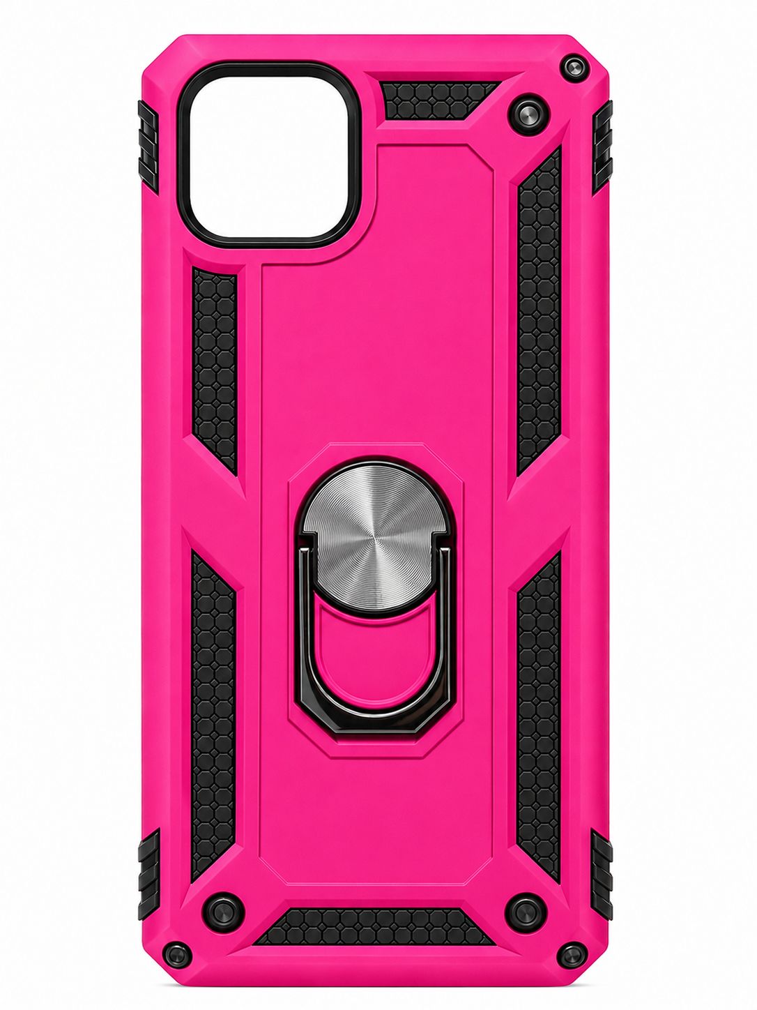 Army Shield Stand for Google PIXEL 4XL-Hot Pink