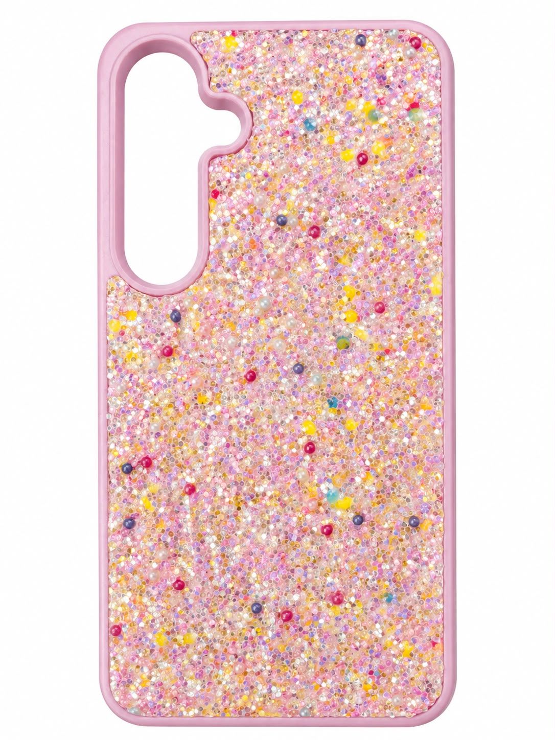 Mix Glitter Phone Case for S25 plus - Pink