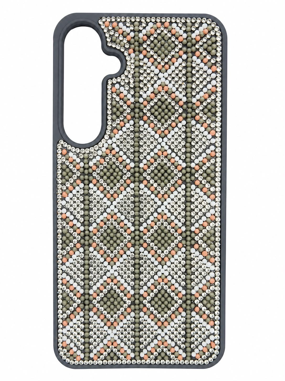 Swaro Star S7 Bling Case for S25 Plus - Grey/Green
