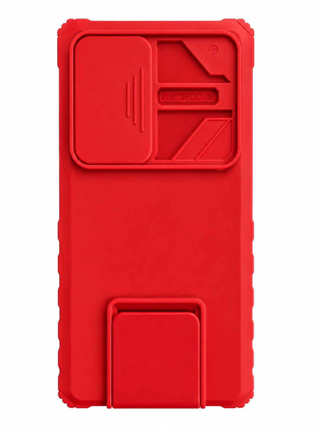 Slide Camera Kickstand Case for S25 Plus - Red
