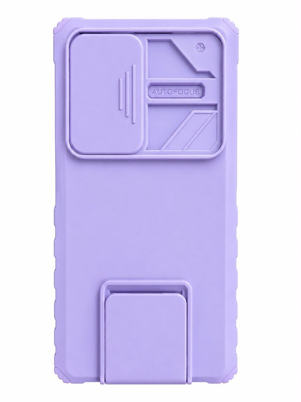 Slide Camera Kickstand Case for S25 Plus - Purple