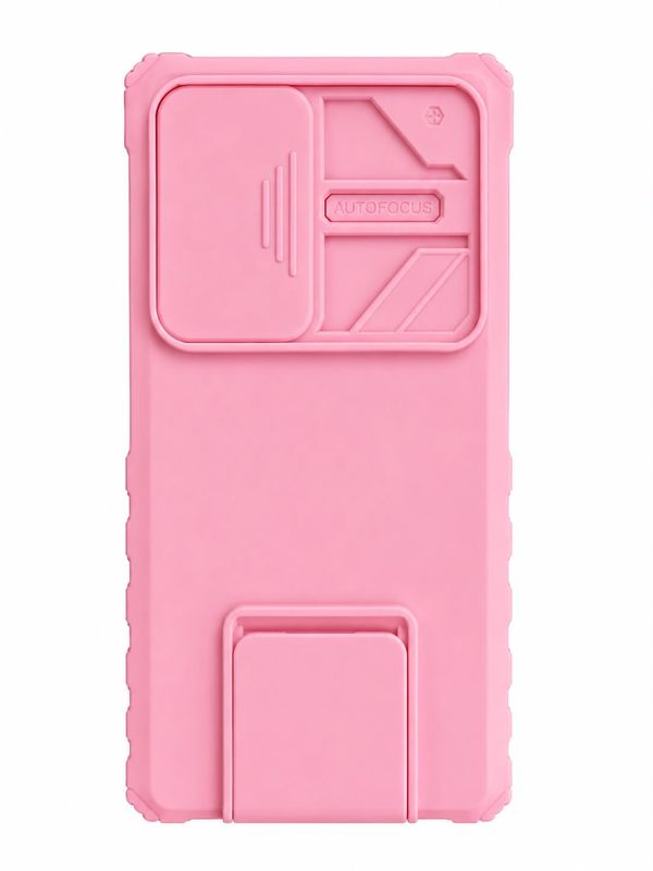 Slide Camera Kickstand Case for S25 Plus - Pink