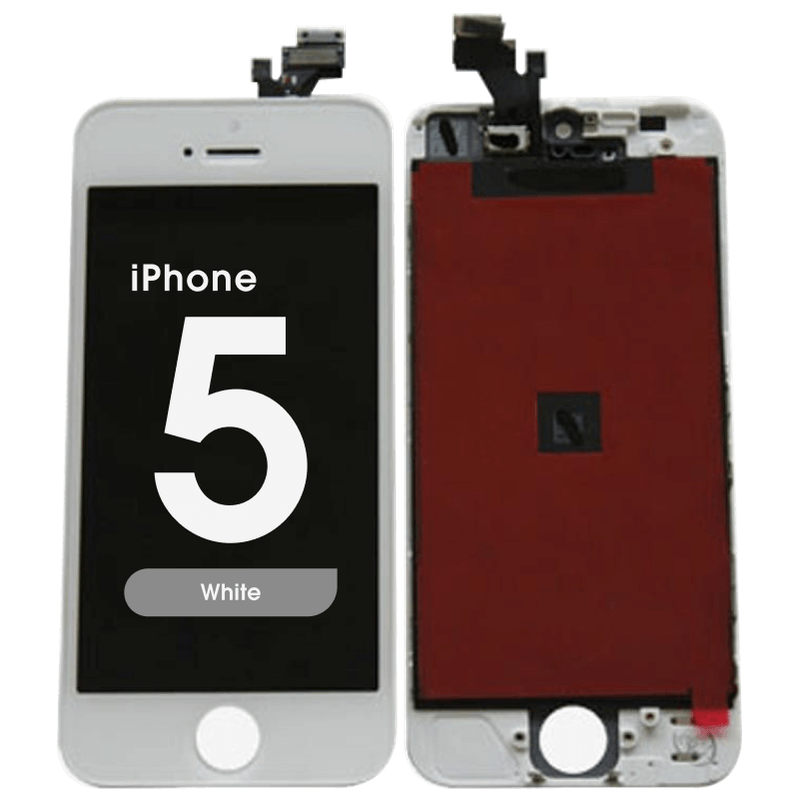 Aftermarket LCD Screen and Digitizer Assembly for iPhone 5 (White)