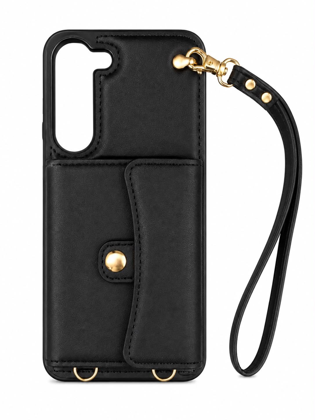 Multi Card Wallet Case - 04 for S23 Plus - Black