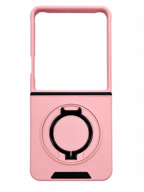 Lingke Ring Stand Case Samsung Galaxy Z Flip 7- Pink