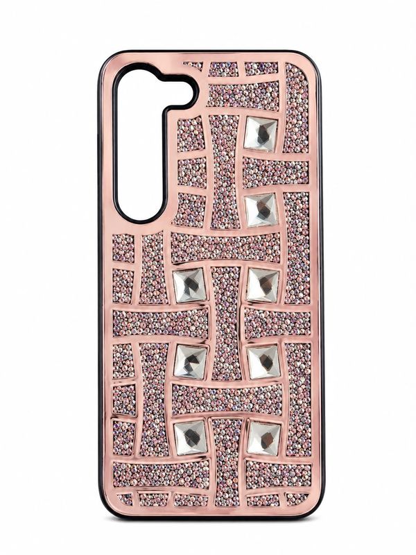 DB LAYER DIAMOND CASES-01  For S23 - Rose Gold