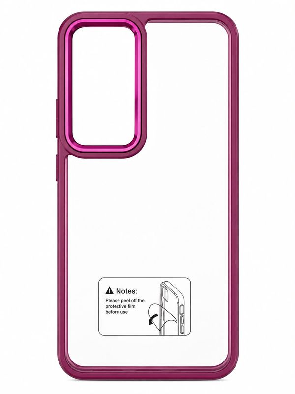 METAL CAMERA TPU BUMPER CASE FOR S23 - Magenta