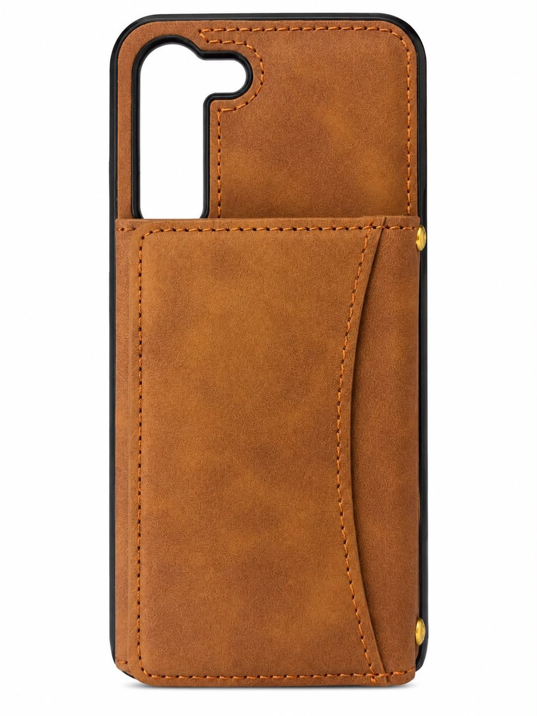 Multi Card Wallet Case - 03 for S23- Brown