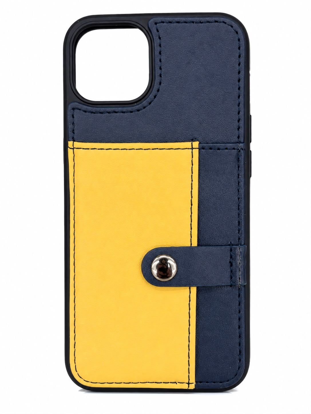 Back wallet Case for Iphone 13/14- Blue