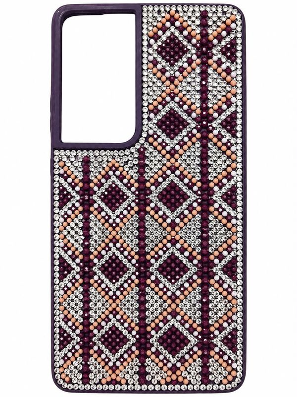 Swaro Star S7 Bling Case for S21 Ultra - Dark Purple