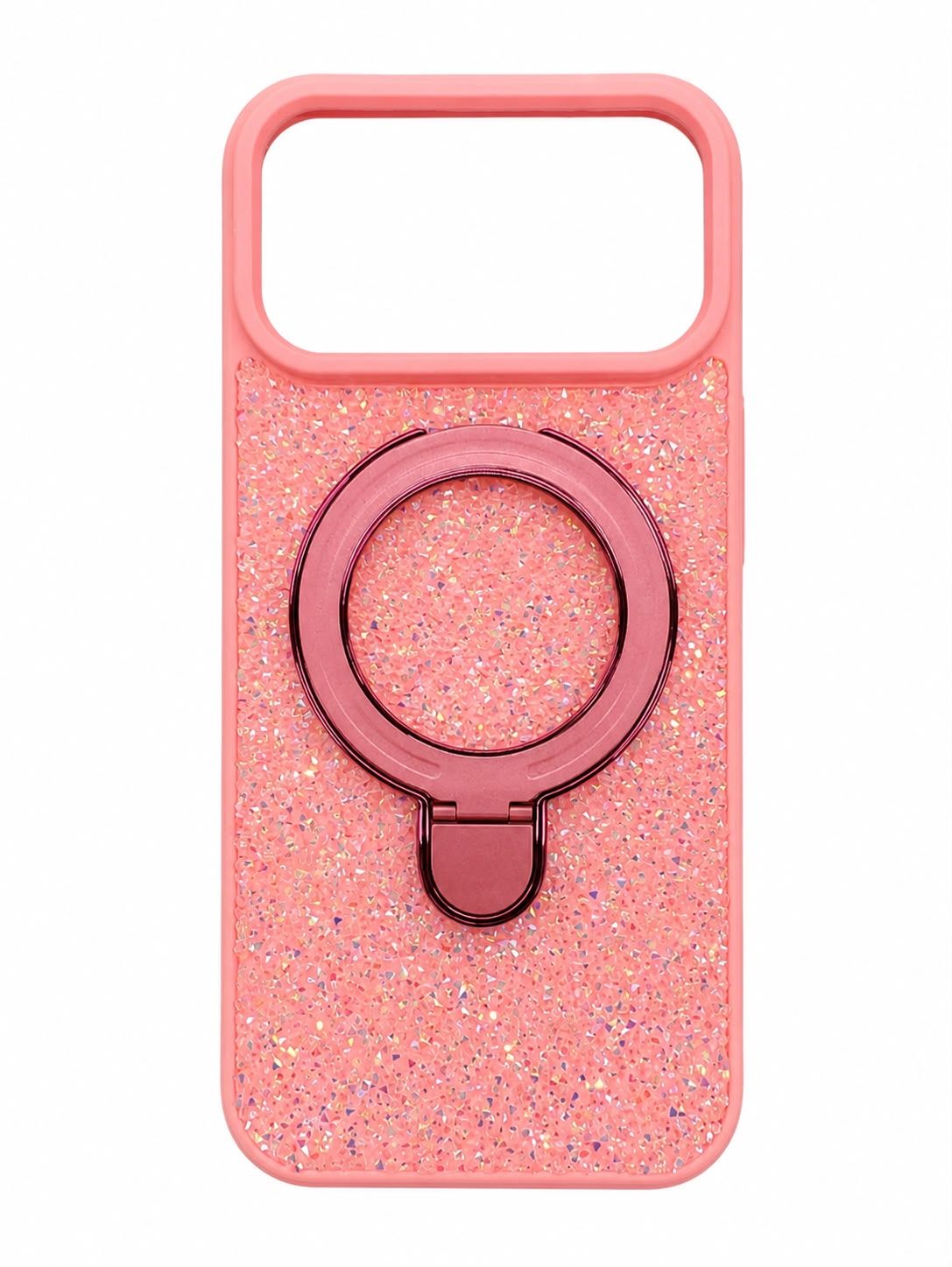 Guardian Series With KIck Stand Magsfae 17 Pro Max-Pink