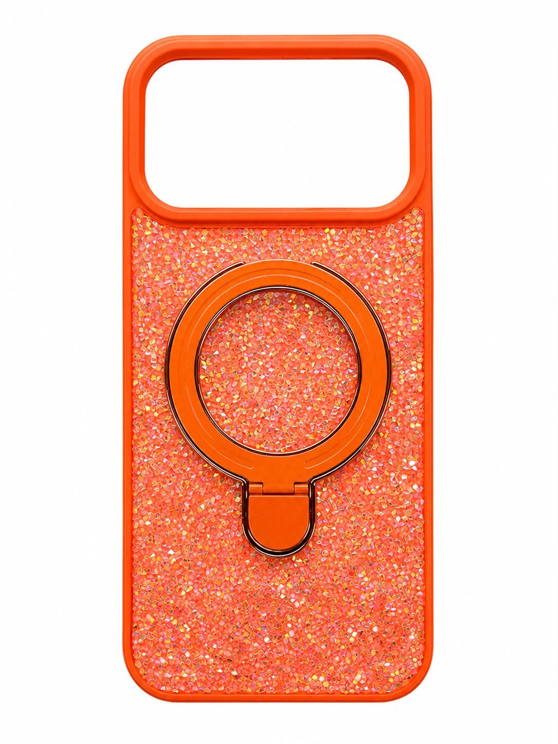Guardian Series With KIck Stand Magsfae 17 Pro Max-Orange