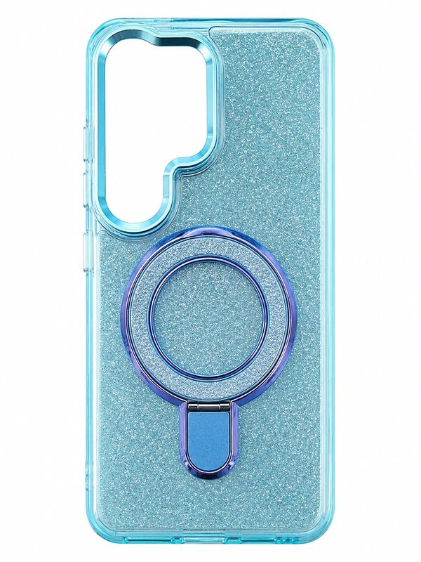 Shinning Case with Kickstand Magsafe Compatible Case for Samsung S26 Ultra - Teal