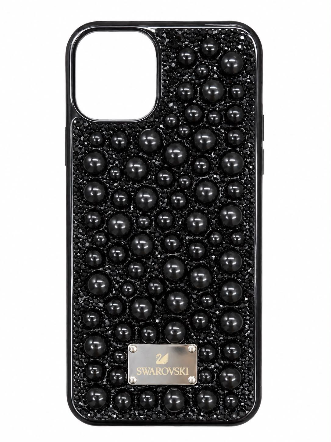 PIPE DRILL/ PEARL CASE FOR Iphone 13/14/15- Black