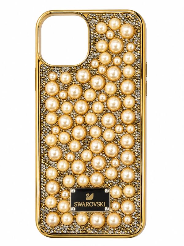 PIPE DRILL/ PEARL CASE FOR Iphone 13/14/15- Gold