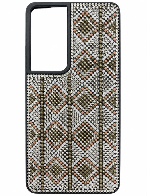 Swaro Star S7 Bling Case for S21 FE - Grey