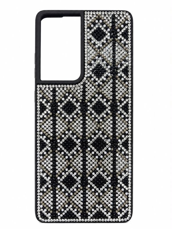 Swaro Star S7 Bling Case for S21 FE - Black