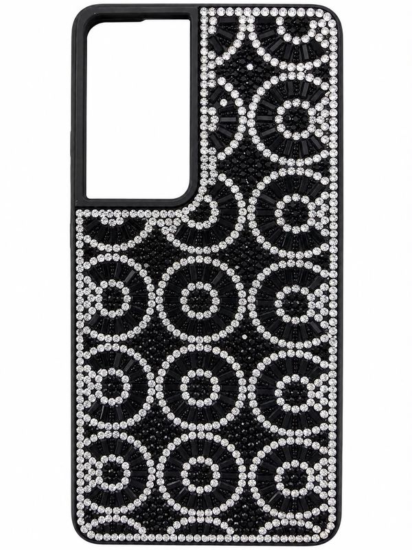Swaro Star S3 Bling Case For S21 Fe - Black
