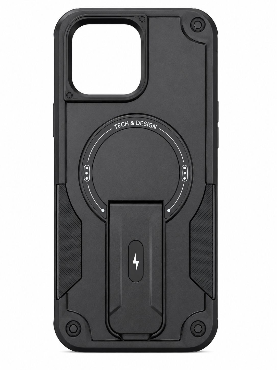 DJYC KIGSTAND MAGSAFE for Iphone 15 Pro Max- Black