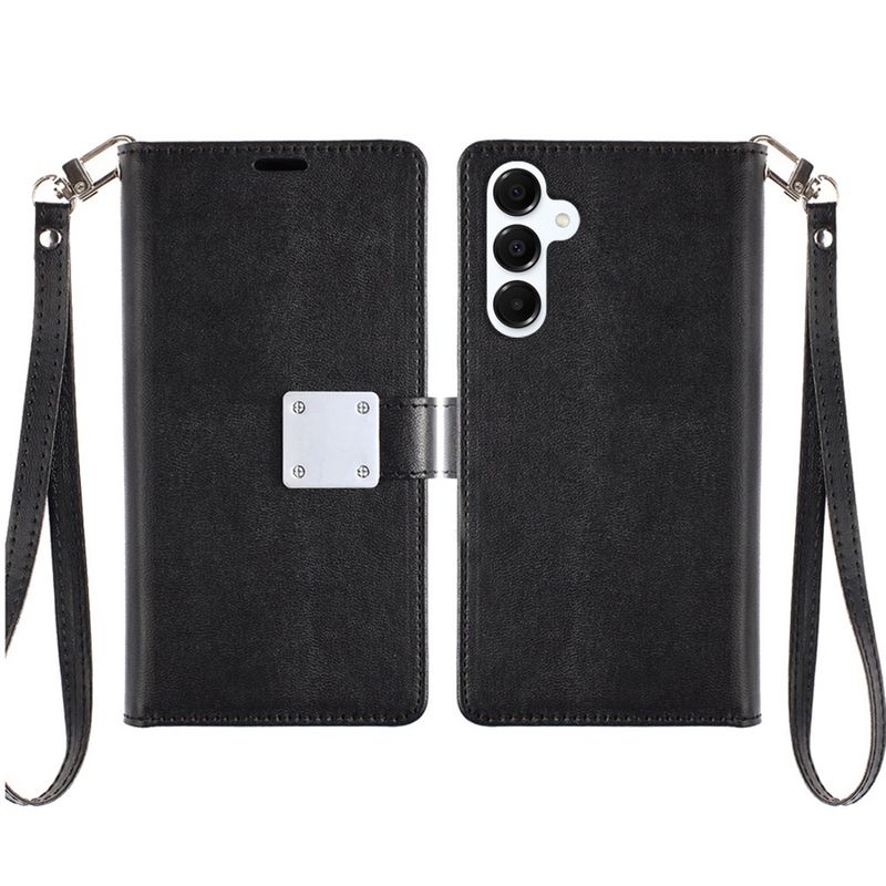 Rich Diary Wallet Case for Moto Edge Plus 2022-Black