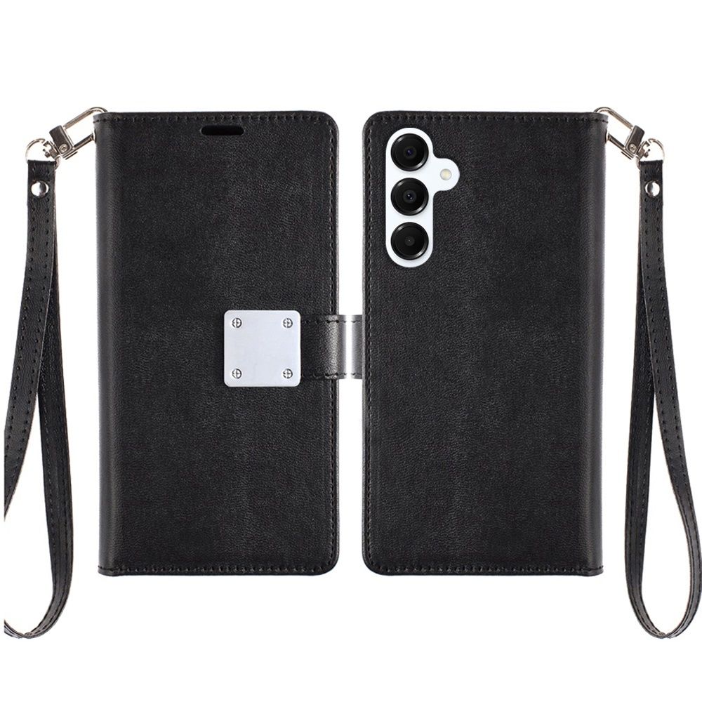 Rich Diary Wallet Case for Moto G Stylus 2021-Black