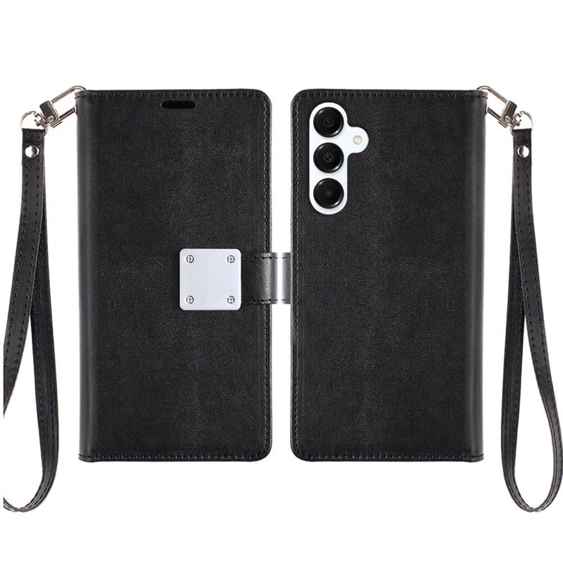 Rich Diary Wallet Case for Moto G Stylus 2021-Black