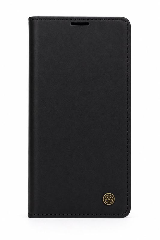 Premium Leather Wallet Phone Case for Iphone 13 Pro- Black